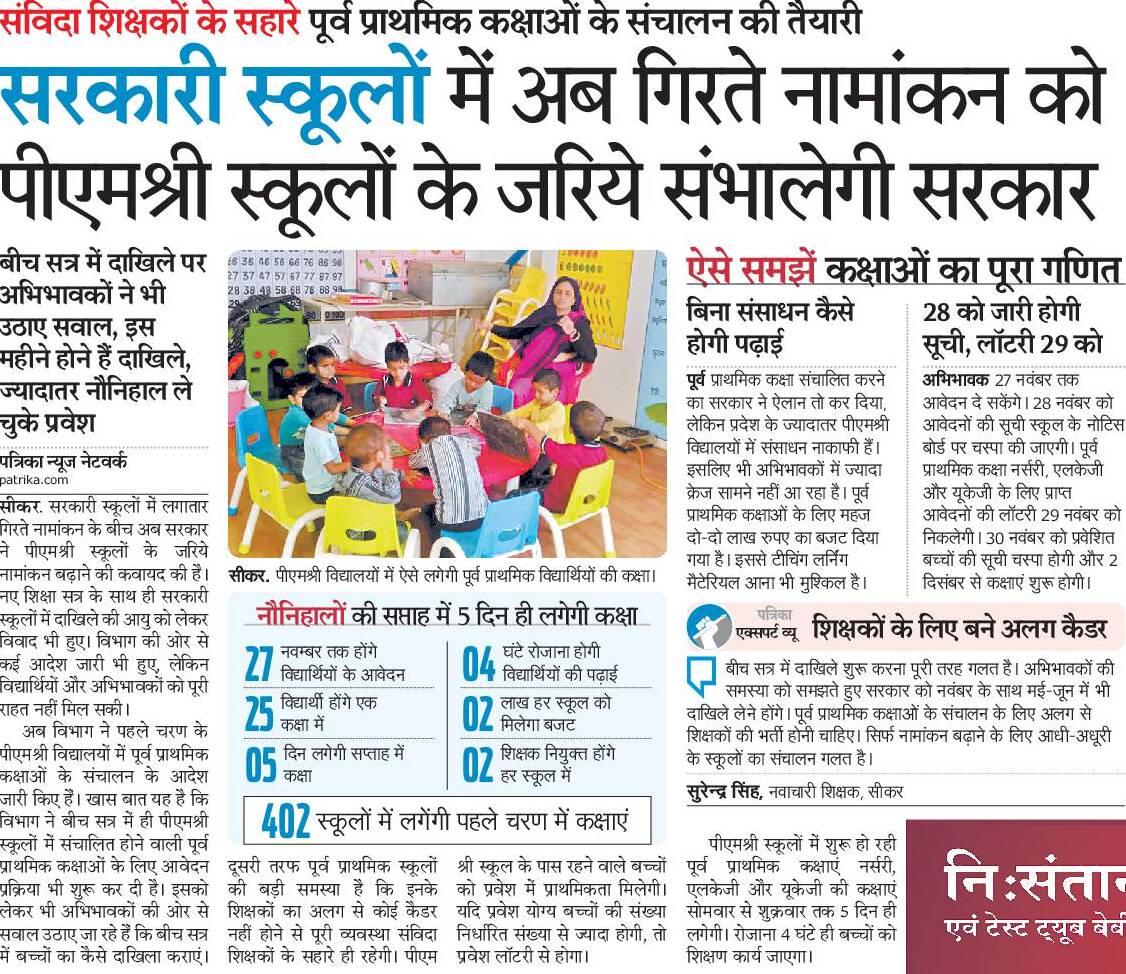ECCE Teacher बनें — बच्चों के भविष्य की मजबूत नींव रखें।”